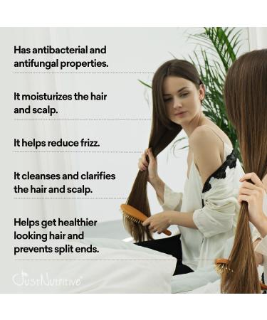 Vinegar Nutritive Rinse - Natural Hair Care for Revitalizing Hair & Scalp | Prevent Hair Loss | Just Nutritive 8 Oz - International Shipping Available - Buy Online on SooperMarket.com