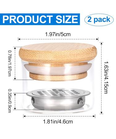 2PCS Nail Brushes & Washing Cup Set | Acrylic Liquid Powder Dappen Dish - Portable Nail Art Cleaner Tool for Glitter & Sequins - Buy Online on SooperMarket.com