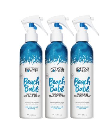 Not Your Mother's Beach Babe Sea Salt Spray - 8 fl oz - Spray for Tousled Hair - Add Texture and Grit to Hair with a Matte Finish (8oz 3-Pack) (8 fl oz 3-Pack)