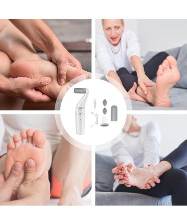 Dranng Foot Callus Remover Tool Electric | Rechargeable Adjustable Speed Foot File Pedicure - Foot File Pedicure Foot Scrubber File Pedicure Tools Portable Callus Remover Tool Efficient Foot - Buy Online on SooperMarket.com