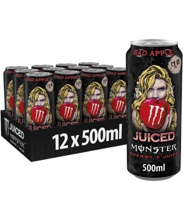 NEW FLAVOUR - Monster Bad Apple 12x500ml - Sold by KB