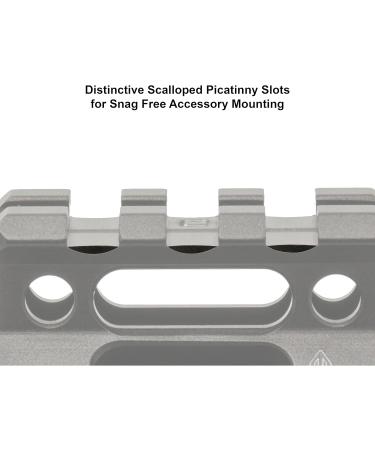 UTG Unisex Super Slim Picatinny Riser Mount - 0.83 Height 3 Slots Black - Ideal for International Shipping - Buy Online on SooperMarket.com