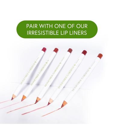 Honeybee Gardens Truly Natural Long Lasting Lipstick - Risque (Matte Red Wine) 0.13 oz - Vegan, Gluten & Cruelty-Free - Buy Online on SooperMarket.com