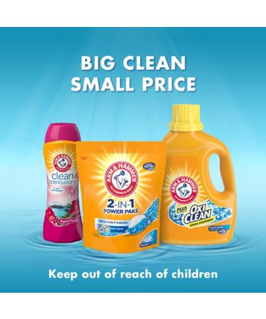 Arm & Hammer In-Wash Scent Booster Tropical Paradise 37.8oz - Long-lasting Freshness for Laundry - Buy Online on SooperMarket.com