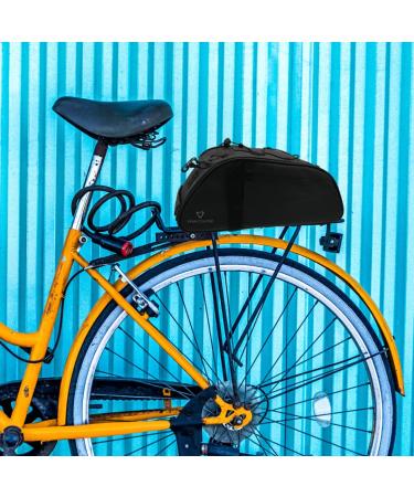 Vivacourse Waterproof Bike Rear Rack Pannier Bag | 8L Capacity Saddle Bag for Commuter & Trekking Bikes - Buy Online on SooperMarket.com