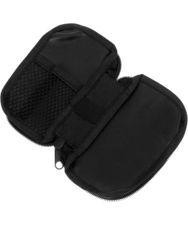 KALLORY 4 Pcs Blood Meter Storage Bag Zipper Storage Bags Meter Case Carrying Bag Medical Blackx2pcs 13x8.5cmx2pcs - Buy Online on SooperMarket.com
