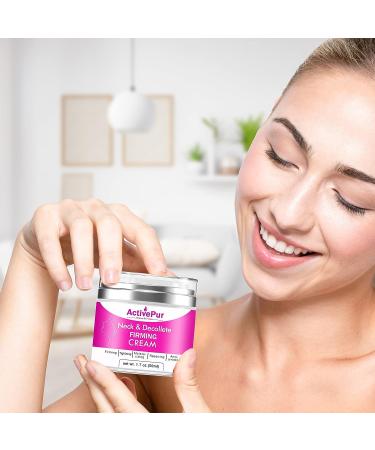 ActivePur Collagen & Retinol Firming Cream for Eyes, Face & Neck - Anti-Aging, Tightening & Repairing Formula - 1.7 Oz - Buy Online on SooperMarket.com