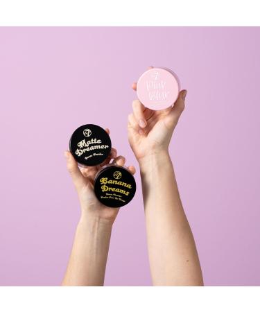 W7 Loose Face Powder Trio - 3 Piece Set | Banana Nude & Pink - Ultra-Fine Setting Powder for Flawless Makeup - International Shipping - Buy Online on SooperMarket.com