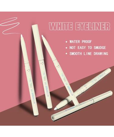 KAIQIKAIXI 5-in-1 Makeup Set: White Eyeliner, Eyebrow & Lip Pen, Eye Shadow Pencil, Eyelid Pad - Beauty Tool Kit - Buy Online on SooperMarket.com