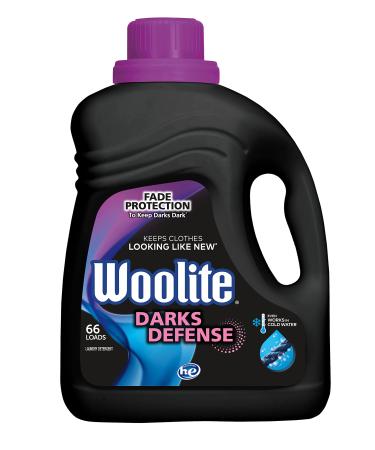 Woolite Darks Defense Liquid Laundry Detergent, 66 Loads, 100 Fl Oz, HE & Regular Washers, Packaging May Vary Moonlight Breeze 100 Fl Oz (Pack of 1)