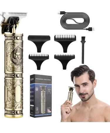 Men's Retro Oil Hair Hair Salon Carved Electric Home USB Charging Hair Scissors Hair for Men Cordless - Buy Online on SooperMarket.com