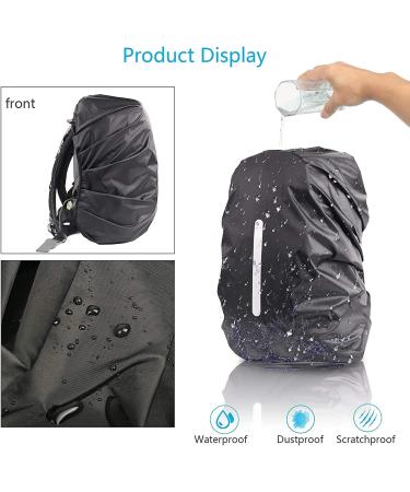 GUKOY Waterproof Backpack Rain Cover with Reflective Strap (18-70L) 2 Adjustable Anti Slip Cross Buckle Strap Rainproof Snowproof Dustproof Anti-Frost Covers XL (for 56-70L backpack) - Buy Online on SooperMarket.com