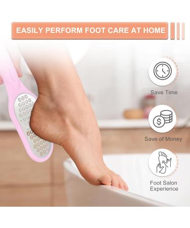 VOCOSTE Foot File Foot Rasp Stainless Steel Pedicure Scraper 8.66" Pink - Buy Online on SooperMarket.com