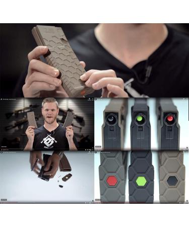 Evike Hexmag Airsoft Magazines for M4 / M16 AEG Rifles - 300rd Gray Flashmag Pack - Buy Online on SooperMarket.com