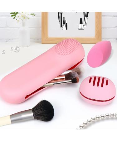 Yotako 2 Pack Silicone Makeup Brushes & Sponge Holder - Travel-Friendly Cosmetic Organizer - Buy Online on SooperMarket.com