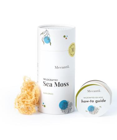 Mecantu Raw Sea Moss (Irish Sea Moss) - Ethically Sourced & Eco-Friendly | Create Healthy Vegan Food Drinks Sea Moss Gel and Sea Moss Powder | 2+ Months Supply (100g) main