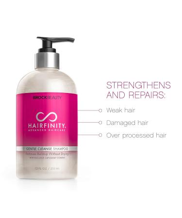 Hairfinity Deep Repairing Kit - Biotin Shampoo & Conditioner Set with Keratin Mask | Sulfate & Silicone Free | Best for Damaged Curly Dry & Frizzy Hair | Thickening Solutions for Thin Hair - Buy Online on SooperMarket.com