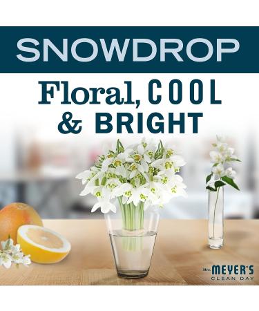 Mrs. Meyer's Snowdrop Hand Soap with Essential Oils - Biodegradable Formula - 12.5 fl oz - Buy Online on SooperMarket.com