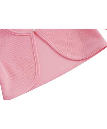 BONNY BILLY Girls Pink Knitted Cotton Cardigan Shrug - Size 3-4 Years | Kids Clothing - Buy Online on SooperMarket.com