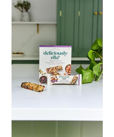Deliciously Ella Almond Fruit Nut Seed Bar - Gluten-Free Vegan Snack 480g (12x40g Bars) - Buy Online on SooperMarket.com
