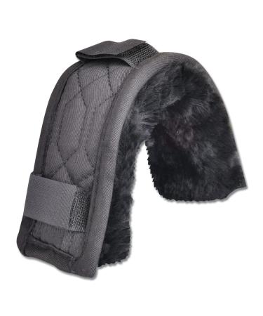 WALDHAUSEN lambskin nose or chin pad 18 cm black
