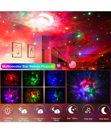 Vuenicee Starry Sky Projector - 360 Galaxy Projector with Remote & Timer | LED Night Light for Kids & Adults - Buy Online on SooperMarket.com