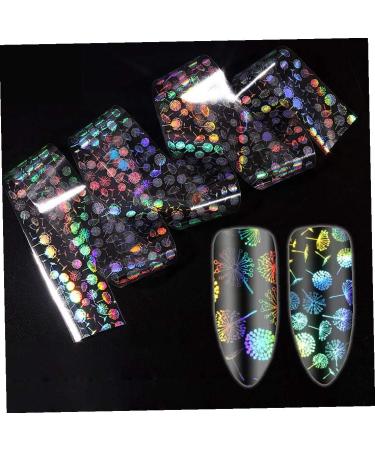 Nail Foils Transfer Starry Sky Holographic Nail Art Stickers Nail Tips for Nail Decoration Manicure 4 * 100cm Random Style