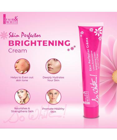 Fair and White So White Skin Perfector Cream | Brightening Face Cream 1.7 fl oz/50ml | Dark Spot & Wrinkle Remover for All Skin Types - Buy Online on SooperMarket.com