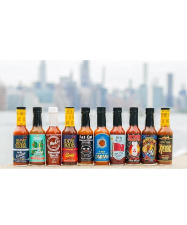 Hot Ones Season 24 Lineup Hot Sauce Challenge With Unique Condiment Gift Box (10-Pack) - Buy Online on SooperMarket.com