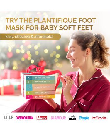 Plantifique Foot Peeling Mask - Combo 4 Pack for Soft & Smooth Feet - Buy Online on SooperMarket.com
