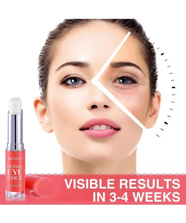 Retinol Eye Stick - Anti Aging Brightening Cream for Dark Circles & Puffiness - Buy Online on SooperMarket.com