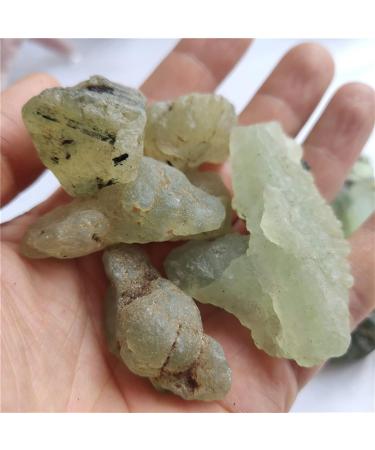 VAGILO 100g Natural Prehnite Grapestone Green Prehnite Silicate Minerals Home Decoration Jewelry Processing 2-5cm 80-100g - Buy Online on SooperMarket.com