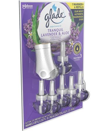 Glade PlugIns Scented Oil Refills & Warmer - Tranquil Lavender & Aloe | Shop Internationally - Buy Online on SooperMarket.com