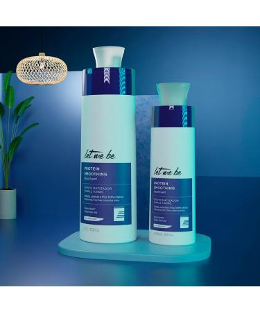 Let Me Be - Blond Expert One-Step Straightening 100% Brazilian Straightening For grey blonde and bleached hair Organic and Formaldehyde Free (500ml) - Buy Online on SooperMarket.com