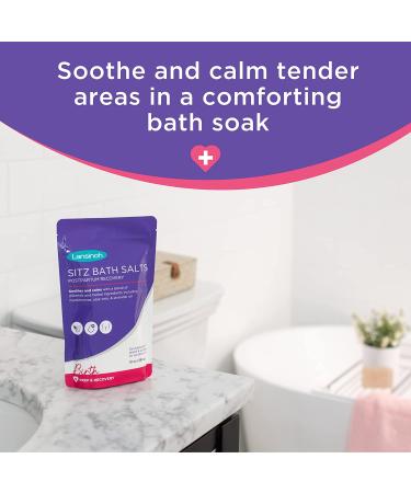 Lansinoh Postpartum Essentials Sitz Bath Salts - 10 Oz White - Buy Online on SooperMarket.com