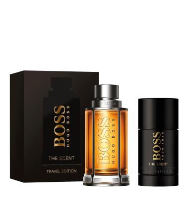 Hugo Boss The Scent Eau de Toilette Ambery Men's Cologne With Notes of Ginger Manika Fruit & Leather Accords Long Lasting Fragrance 3.3 Fl Oz (Pack of 1) - Buy Online on SooperMarket.com