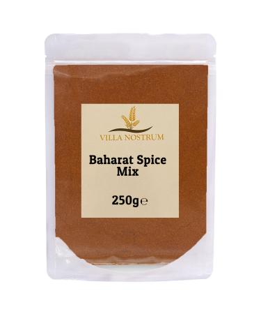 Baharat Spice Mix 250g by Villa Nostrum - Blend for Exquisite Flavors - Ideal for Cooking Grilling and Seasoning