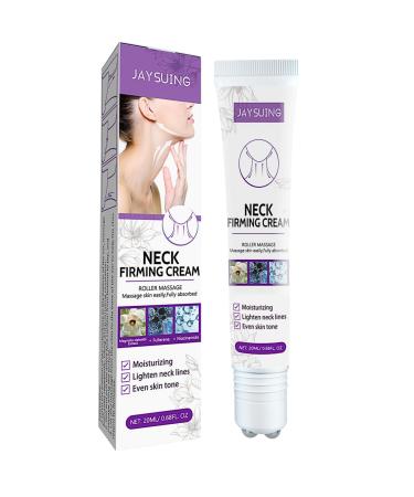 Neck Firming Cream Neck Cream With Roller Neck Firming And Tightening Relieve Edema In The Neck Anti Wrinkle Cream For Firm And Lift Sagging Skin Skin Care Neck Tightening Cream