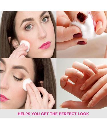Buy Sainio Cotton Balls - Eye Face Makeup & Nail Paint Remover (Pack of 50) | International Shipping Available - Buy Online on SooperMarket.com