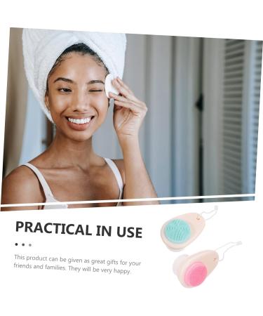 FRCOLOR Pack of 10 Double-Sided Facial Cleansing Brush Tool for Facial Cleansing Face Scrub Exfoliating Face Wash Makeup Remover Bathroom Supply Face Washer - Buy Online on SooperMarket.com