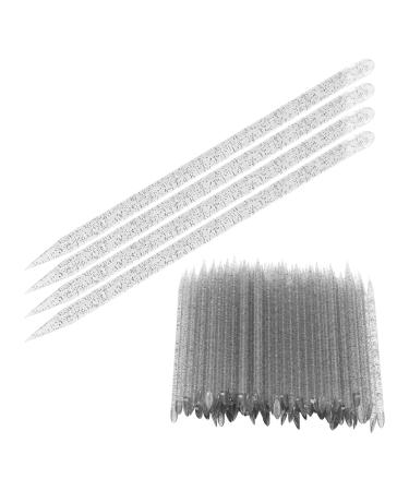 Nail Care Sticks Nail Drilling Dead Skin Removal Disposable Nail Cuticle Pusher for Home Use for Nail Salon(black)