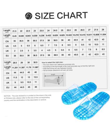 MAGICLULU 2 Pairs Slippers Quick Drying Shower Slippers Green Home Indoor Slippers Non Dorm Shoes Gym Foot Spa Soak Tub Shower Footware Massaging Travel Pvc Household Plastic Barrel 25x9.5cm 8x2pcs Bluex2pcs - Buy Online on SooperMarket.com