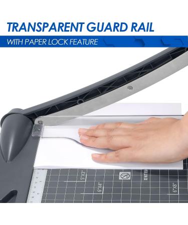 MROCO Paper Cutter 12" Cut Length Paper Trimmer  Guillotine Trimmer with 12 sheet Capacity Paper Cutting Board  Heavy Duty Guillotine Paper Cutters and Trimmers for Cardstock Paper Crafts Paper Slicer - Buy Online on SooperMarket.com