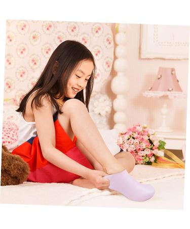 FOMIYES 3 Pairs Protective Socks Foot Care Socks Heel Moisturizing Socks Foot Moisturizer for Dry Feet Nail Polish Moisturizing Stocking Heel Sockss Spa Elasticity Sebs Miss - Buy Online on SooperMarket.com