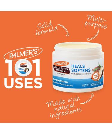 Shop Palmer's Cocoa Butter Jar with Vitamin E - 7.25 oz 2 Piece | Hydrate & Nourish Skin - Free International Shipping - Buy Online on SooperMarket.com