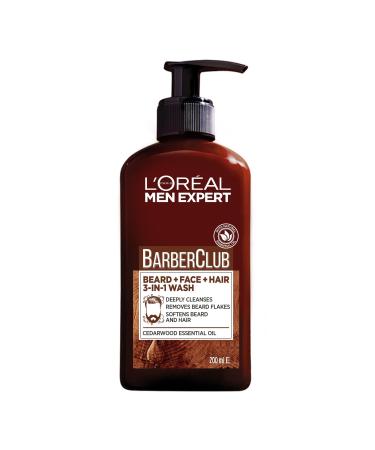 L'Oreal Men Expert Barber Club 3-in-1 Beard Hair & Face Wash 200ml