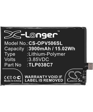 3900mAh Replacement Battery for TLP038C7 OT-5060A OT-5060D - High Capacity & International Shipping - Buy Online on SooperMarket.com
