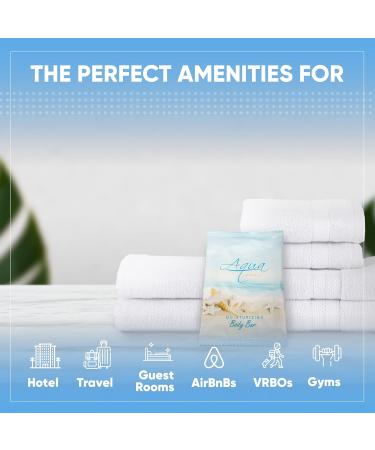Shoppe Aqua Organics Bar Soap 1 oz Travel Size - Case of 100 | Beach Hotel Amenities - Buy Online on SooperMarket.com