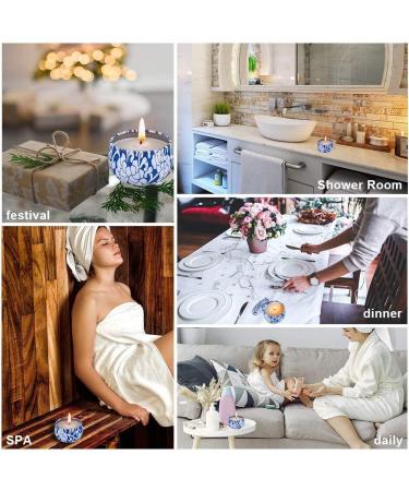 Buy Aottom Fragrance Candles Gift Set - Natural Soy Wax Aroma Candles for Christmas - 9 x 75g Aromatherapy Tealights for Women - Buy Online on SooperMarket.com
