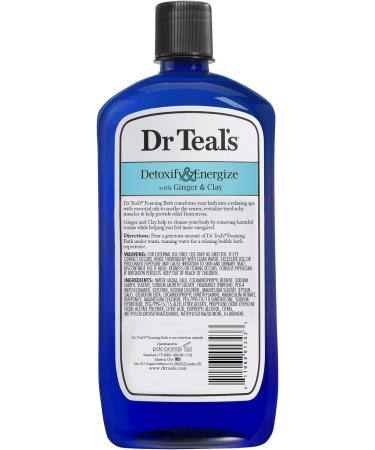 Dr Teal's Ginger & Clay Foaming Bath 3-Pack - 102 Fl Oz Total - Buy Online on SooperMarket.com